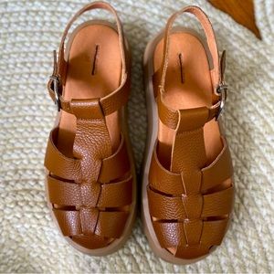 Anthropologie Pilcro fisherman sandal 39